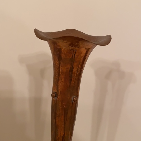 Hessel Copper candlesticks(set of 2) - Picture 5 of 6